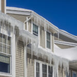 icicles on a house
