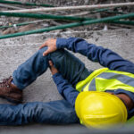 construction worker hurt on the job