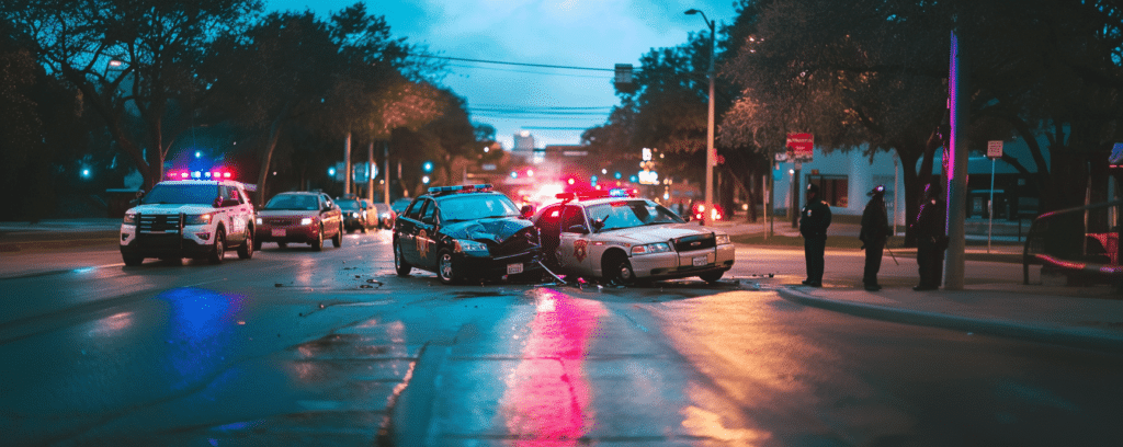 What Happens If You Get in a Car Accident with a Police Officer?